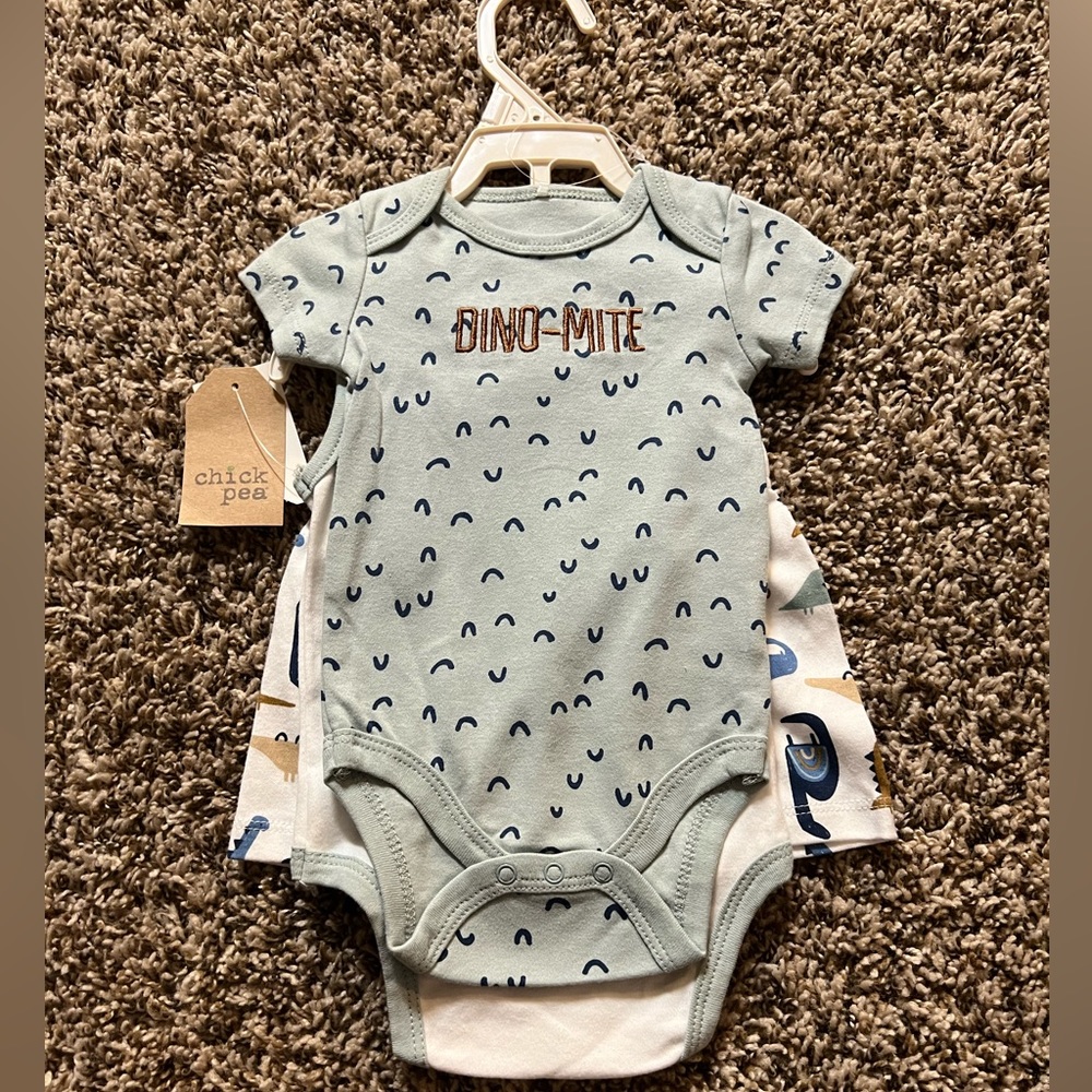 Chick Pea baby boy set